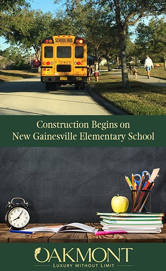 Construction Begins on New Gainesville Elementary School Near Oakmont