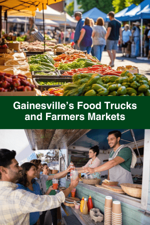 Gainesville's Food Trucks and Farmers Markets